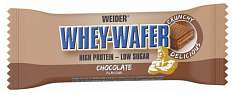 Weider Whey-Wafer 35 g, proteinová tyčinka s oplatkou se sníženým obsahem cukru