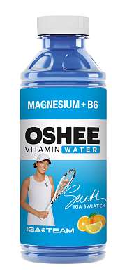 OSHEE Vitamin Water Magnesium + B6 555 ml, vitamínová voda s vitaminy řady B a hořčíkem