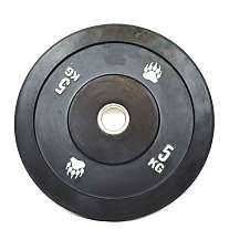 Bumper Plate gumový olympijský kotouč Bear Foot 5 kg
