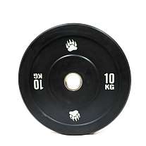Bumper Plate gumový olympijský kotouč Bear Foot 10 kg