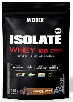 Weider Isolate Whey 100 CFM 100%, syrovátkový isolát, 420 g 