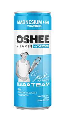 OSHEE Vitamin Energy 250 ml, sycený nealkoholický nápoj s hořčíkem